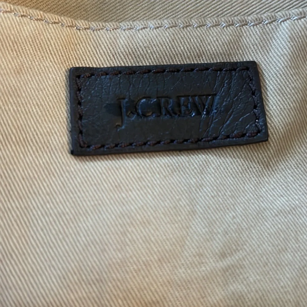 J. Crew Iridescent Beaded Straw Tote Bag